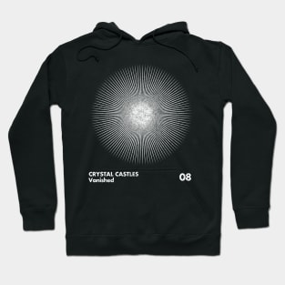 Crystal Castles / Minimal Graphic Design Tribute Hoodie